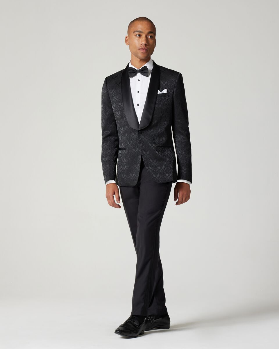 Black Tie Chintz Tailored Pant
